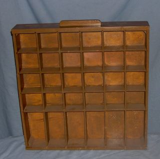 1930s Finished Wood Display Wall Shelf Unit For Miscellaneous Items photo