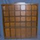 1930s Finished Wood Display Wall Shelf Unit For Miscellaneous Items 1900-1950 photo 1