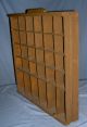 1930s Finished Wood Display Wall Shelf Unit For Miscellaneous Items 1900-1950 photo 2