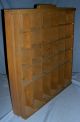 1930s Finished Wood Display Wall Shelf Unit For Miscellaneous Items 1900-1950 photo 5