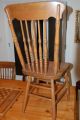 Set Of 6 Press Back Chair Oak 1800-1899 photo 1