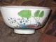 Colorful Antique Chinese Porcelain Bowl Rice Bowl Stamped On Bottom Bowls photo 1
