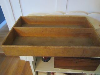 Antique Old Optical Box? Dovetailed Color.  Great Size. photo