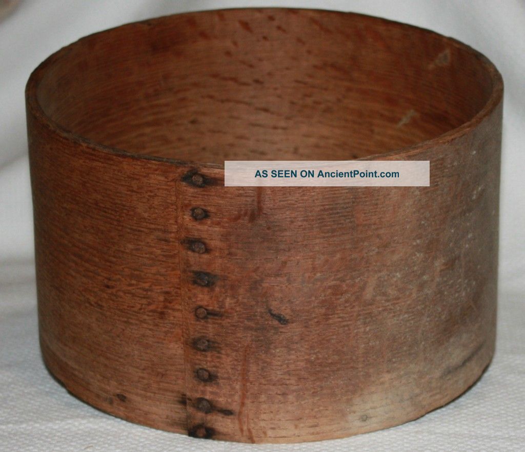 Antique Dry Measure Box By Daniel Cragin 1858 - 1909 Primitives photo