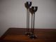 Pair Of Silver Plated Candlesticks - Made In Italy Candlesticks & Candelabra photo 1