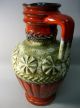 Large Early 1960s West Germany Handled Jug Vase,  Collectable Vases photo 5