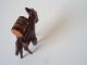 Antique Vintage Wood Carved Donkey Figure For Shelf Carved Figures photo 6