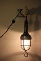Hand Wall Light Vintage Industrial Lamp Safety Cage Mid Century Modern 50 ' S Loft Mid-Century Modernism photo 2