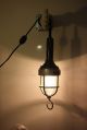 Hand Wall Light Vintage Industrial Lamp Safety Cage Mid Century Modern 50 ' S Loft Mid-Century Modernism photo 5