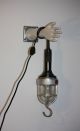 Hand Wall Light Vintage Industrial Lamp Safety Cage Mid Century Modern 50 ' S Loft Mid-Century Modernism photo 6
