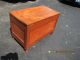 Small Primitive Trunk With Grain Paint And Hand Planed Panels Provenance 1800s 1800-1899 photo 11