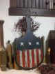 Primitive Americana Wooden Bread Board Wood Dough Paddle Primitives photo 2