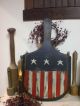 Primitive Americana Wooden Bread Board Wood Dough Paddle Primitives photo 3