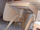 12pc Heywood Wakefield Wish Bone Drop Leaf Table+6 Dog Bone Chairs+hutch+server Post-1950 photo 9