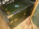 Early Wardrobe Steamer Trunk Coffee Table Vintage Travelling 1900-1950 photo 6