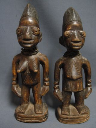 102,  Ibeji Male & Female Pair,  Yoruba / Santeria photo