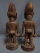 103,  Old Ibeji Male & Female Pair,  Yoruba / Santeria Sculptures & Statues photo 3