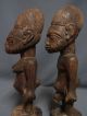 103,  Old Ibeji Male & Female Pair,  Yoruba / Santeria Sculptures & Statues photo 4