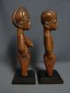 104,  Collectable Ibeji Male & Female Pair,  Yoruba / Santeria Sculptures & Statues photo 2