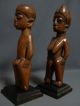 104,  Collectable Ibeji Male & Female Pair,  Yoruba / Santeria Sculptures & Statues photo 5
