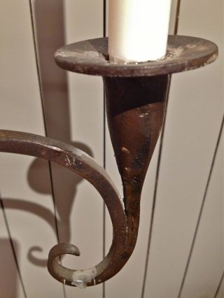 Wrought Iron Candle Holder photo