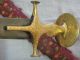 A 19th C Sword With Gold Damascened Work With Fine Wootz Steel. Middle East photo 10