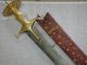 A 19th C Sword With Gold Damascened Work With Fine Wootz Steel. Middle East photo 6