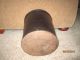 Old Leather? Arts & Crafts Trash Can Mission Waste Paper Basket Garbage Bucket Primitives photo 2