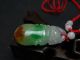 Green&yellow Jade/jadeite Pendant/hang Act The Role Ofing/beautiful Gourd/animal Necklaces & Pendants photo 3