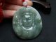 Oil Cyan 100%natural A Jade Jadeite Pendant/women Bodhisattva Necklaces & Pendants photo 1