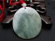 Oil Cyan 100%natural A Jade Jadeite Pendant/women Bodhisattva Necklaces & Pendants photo 2
