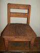 Antique Tiger Oak Antique Child ' S Chair 1900-1950 photo 9