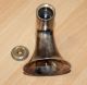 Antique Medical Instrument Ear Trumpet Stethoscope 19th Century Lens + A/f Box Other photo 6