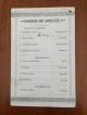 1883 Hampden Pennsylvania Fire Co Maennerchor Dance Hall Card Rose Antique Quack Medicine photo 3