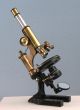 E Leitz Wetzlar Antique Brass Continental Microscope Stativ Ia W/wood Case 1900 Microscopes & Lab Equipment photo 9