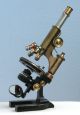 E Leitz Wetzlar Antique Brass Continental Microscope Stativ Ia W/wood Case 1900 Microscopes & Lab Equipment photo 7