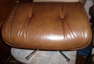 Period Eames 271 Ottoman With Charlton Labels - - As Found Condition photo