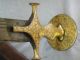 A 19th C Sword With Gold Damascened Work With Fine Wootz Steel. Middle East photo 7