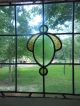 H224c Large Older & Pretty Multi - Color English Leaded Stained Glass Window 1900-1940 photo 9