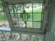 H224c Large Older & Pretty Multi - Color English Leaded Stained Glass Window 1900-1940 photo 8