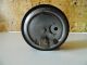 Small Art Deco Ebony/metal Mantel Clock - Working Art Deco photo 4