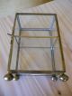 Vintage Small Brass Display Case With Hinged Door,  2 Shelves Display Cases photo 10