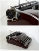 Vintage 1939 Corona Speedline 2s Silent Typewriter Red W/ Case Lc Smith Retro Typewriters photo 9