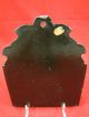 Antique Japanese Black Lacquer Wall - Mounted Letter Holder Other photo 5
