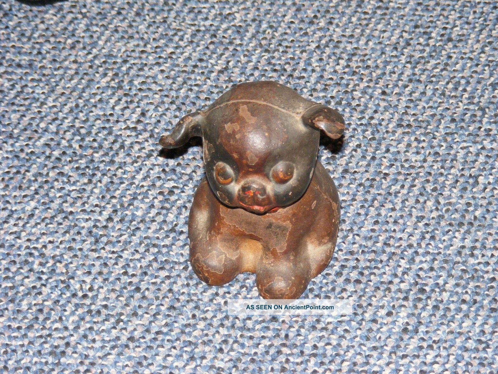 Hubley Fido Bank/doorstop Circa 1920 Metalware photo