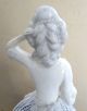 1920 ' S German Porcelain Half Doll Pin Cushion - Marked - Marie Antoinette Figurines photo 4