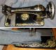 Serviced Antique 1925 Singer 127 Sphinx Treadle Sewing Machine Works See Video Sewing Machines photo 5