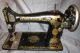 Serviced Antique 1925 Singer 127 Sphinx Treadle Sewing Machine Works See Video Sewing Machines photo 6