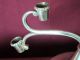 Silver Plated Single Trumpet Epergne Vase Deco Look & Impressive Piece Vases & Urns photo 5