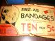 Antique Tin First Aid Kit By Johnson & Johnson 12 Phamaceutical Items 1925 Other photo 7